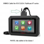 OBD2 Cable for EUCLEIA TabScan S7 S7C S7D S7W scanner